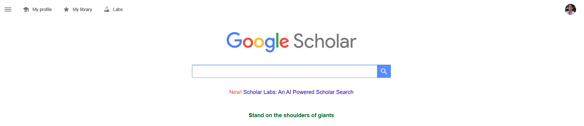 Google Scholar image